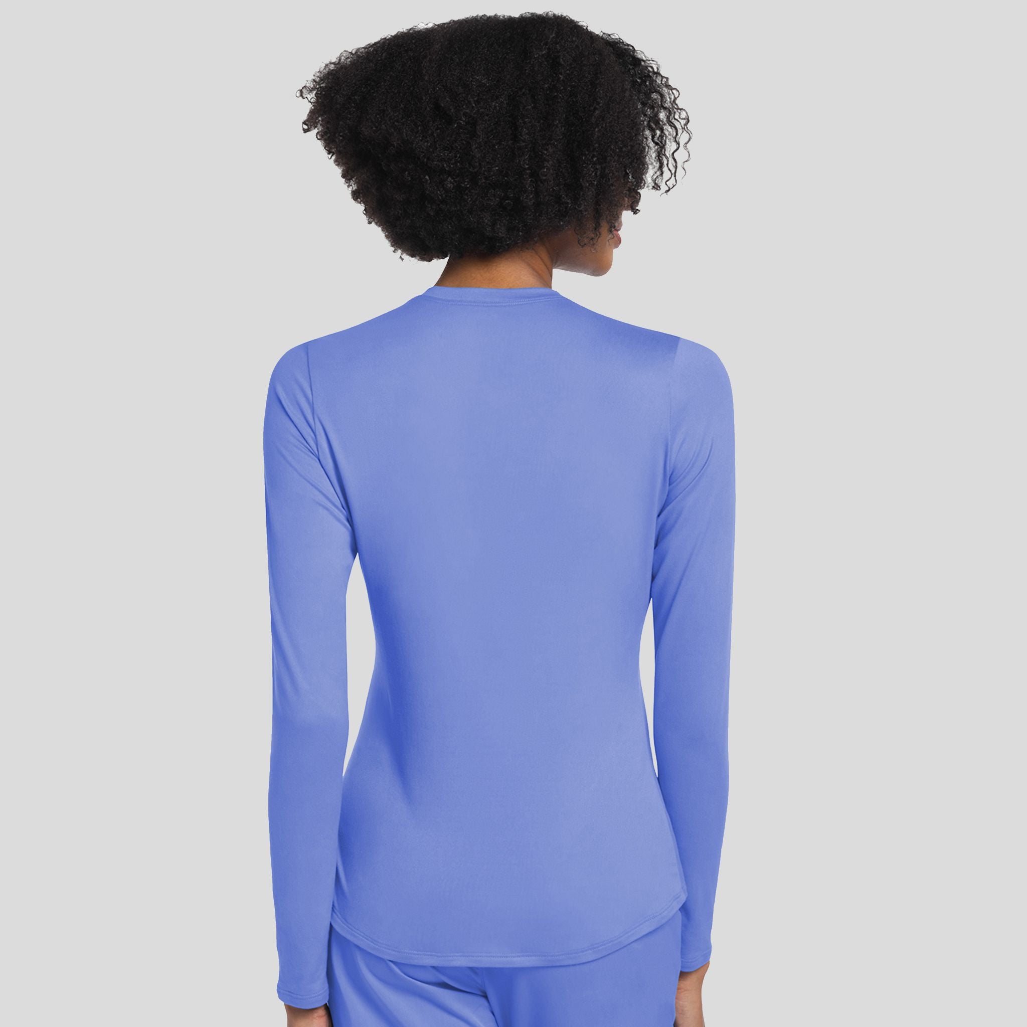Long Sleeve Underscrub Knit Tee | Ciel