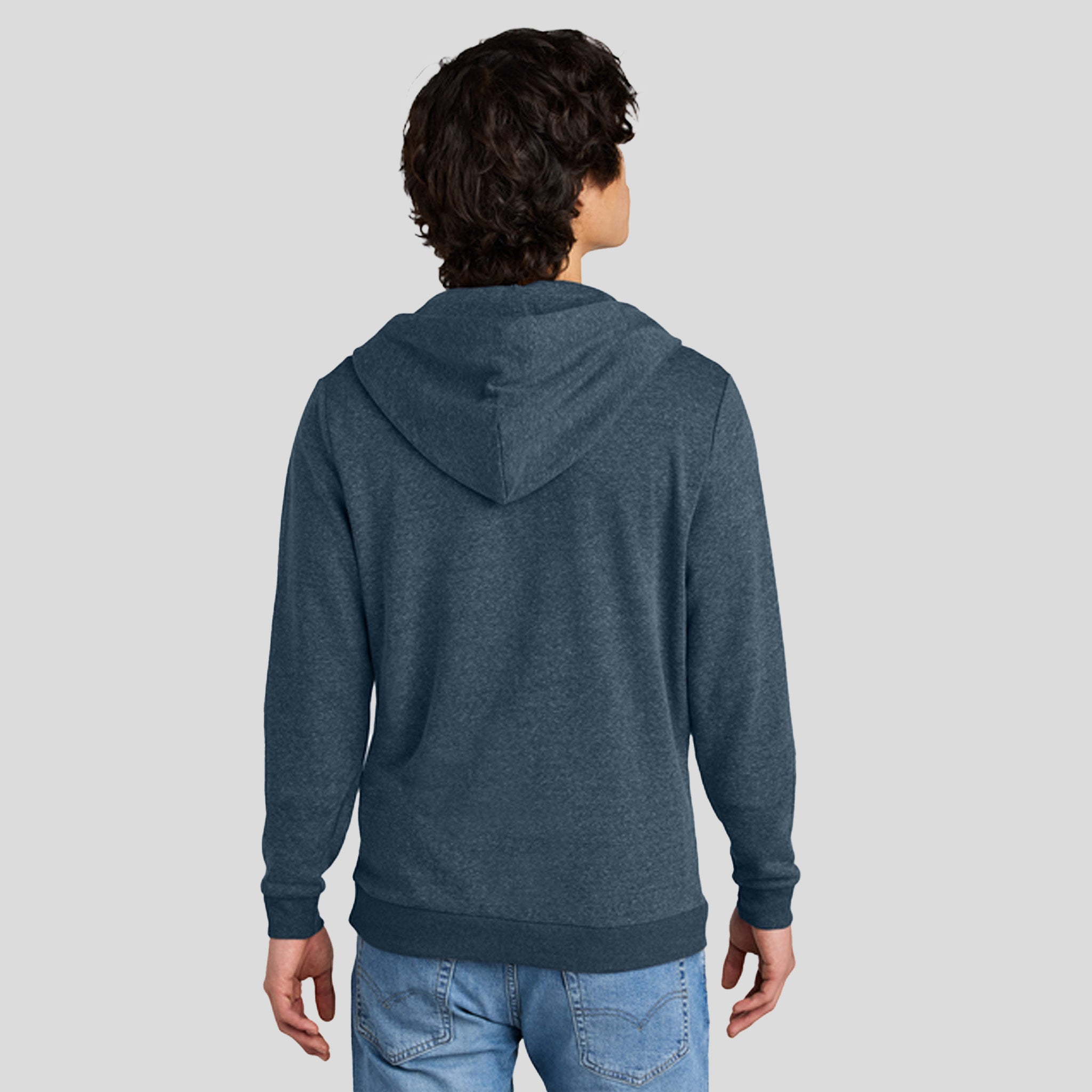 Perfect Tri® Fleece Full-Zip Hoodie | Navy Frost
